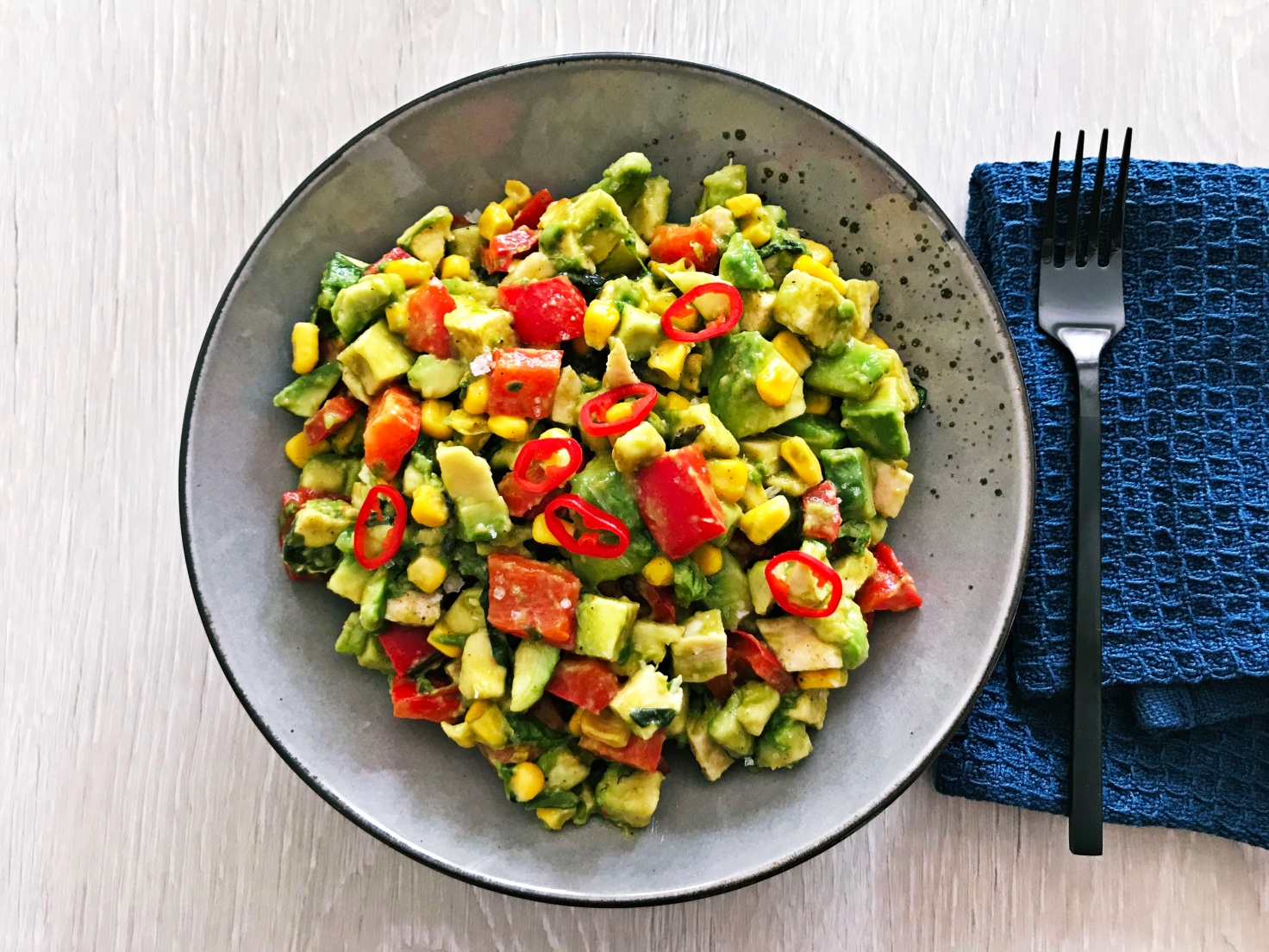 Avocado-Hähnchen-Salat – f wie fabelhaft